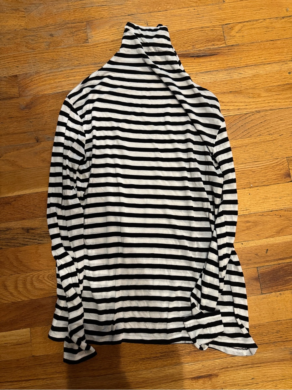 ATM black and white Turtleneck Top Size XS